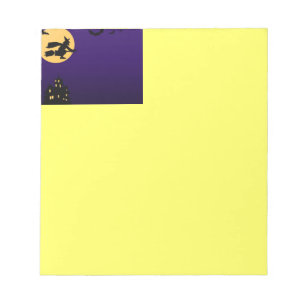 Halloween Notepad Notizblock