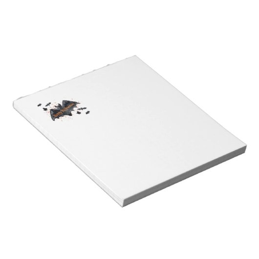 Halloween Notepad Notizblock (angewinkelt)