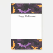 Halloween-Notes Post-it Klebezettel (Vorderseite)