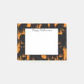 Halloween-Notes Post-it Klebezettel (Vorderseite)