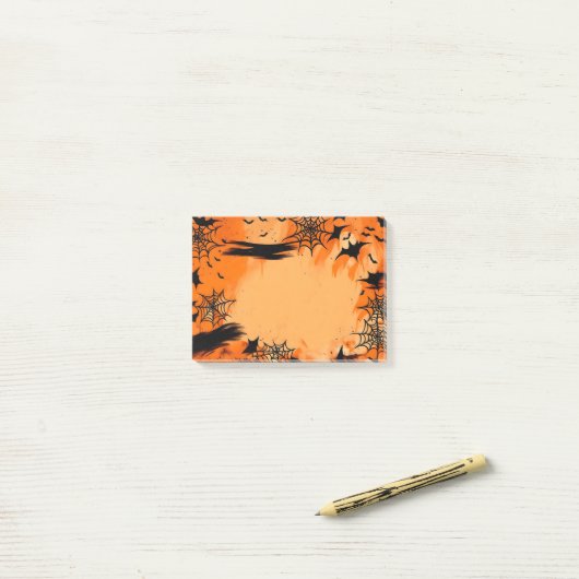 Halloween-Notes Post-it Klebezettel (Auf Schreibtisch)