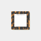 Halloween-Notes Post-it Klebezettel (Vorderseite)