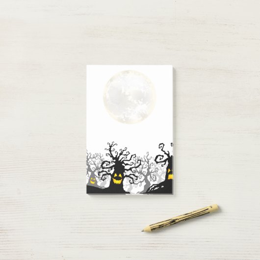 Halloween-Notes Post-it Klebezettel (Auf Schreibtisch)