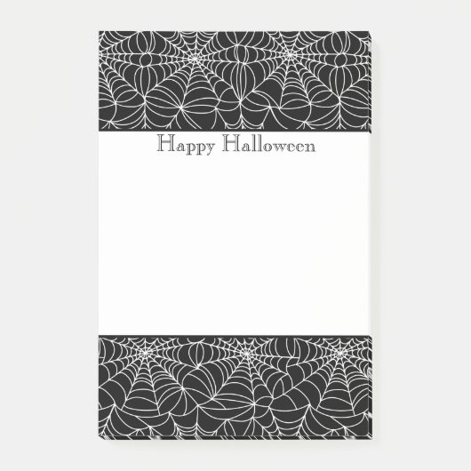 Halloween-Notes Post-it Klebezettel (Vorderseite)