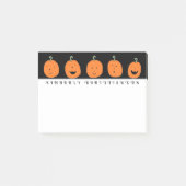 Halloween-Notes Post-it Klebezettel (Vorderseite)