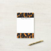 Halloween-Notes Post-it Klebezettel (Auf Schreibtisch)