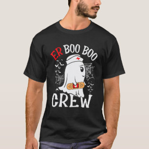 Halloween-Notfallkleidung Notfall Boo Boo Crew Kra T-Shirt