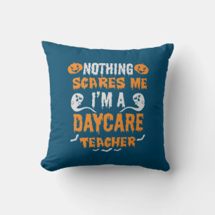 Halloween Nothing Scares Me Birthday Kissen