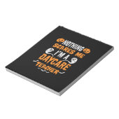Halloween Nothing Scares Me Birthday Notizblock (Rotiert)