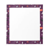 Halloween Notizblock (Vorderseite)