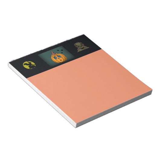 Halloween Notizblock (angewinkelt)
