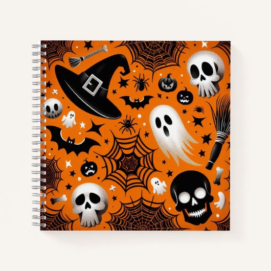 Halloween Notizblock (Vorderseite)