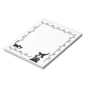 Halloween-Notizblock Inspiriert Notizblock (Rotiert)