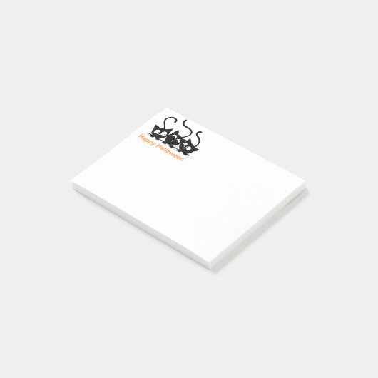 Halloween-Notizen Post-it Klebezettel (angewinkelt)