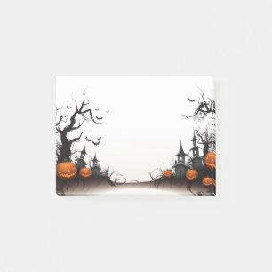 Halloween-Notizen Post-it Klebezettel