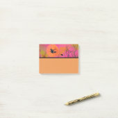 Halloween-Notizen Post-it Klebezettel (Auf Schreibtisch)