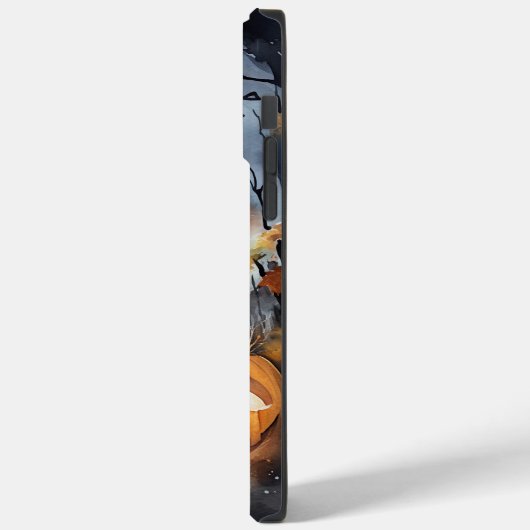 Halloween Nova Scotia mit Pumpkins Beängstigend Case-Mate iPhone Hülle (Rückseite / Links)