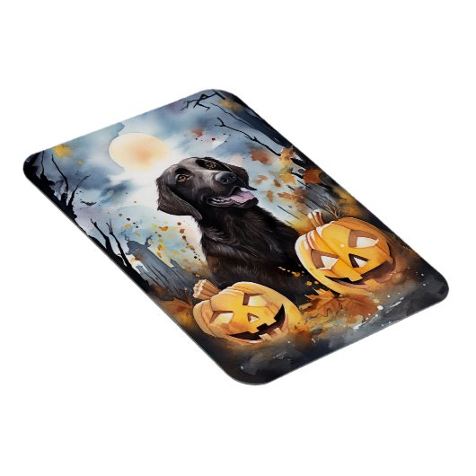 Halloween Nova Scotia mit Pumpkins Beängstigend Magnet (Rechte Seite)