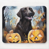 Halloween Nova Scotia mit Pumpkins Beängstigend Mousepad (Vorne)