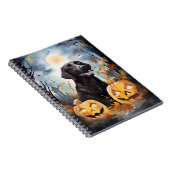 Halloween Nova Scotia mit Pumpkins Beängstigend Notizblock (Rechte Seite)