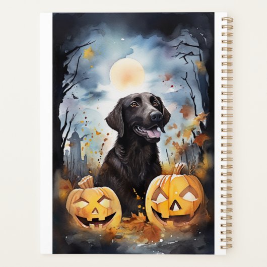 Halloween Nova Scotia mit Pumpkins Beängstigend Planer (Rückseite)