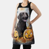 Halloween Nova Scotia mit Pumpkins Beängstigend Schürze (InSitu)
