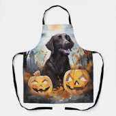 Halloween Nova Scotia mit Pumpkins Beängstigend Schürze (Vorderseite)