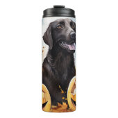 Halloween Nova Scotia mit Pumpkins Beängstigend Thermosbecher (Vorderseite)