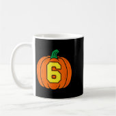 Halloween Number 6 Pumpkin Costume Kaffeetasse (Links)