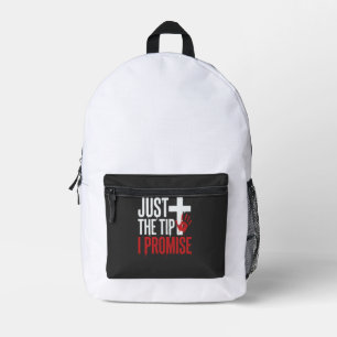 Halloween Nur Die Spitze Blutiges Kreuz Bedruckter Rucksack