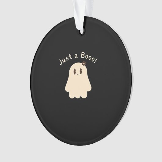 Halloween nur ein Boo - Niedlich Boo - Trick oder Ornament (Vorderseite)