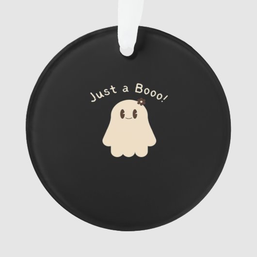Halloween nur ein Boo - Niedlich Boo - Trick oder Ornament (Vorderseite)