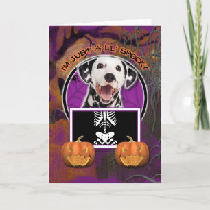 Halloween - Nur ein kleiner Spooky - Dalmatiner Karte