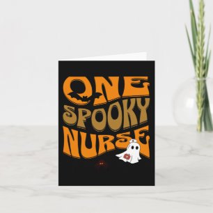 Halloween Nurproduct Funny Beängstigend Creepy Gho Karte