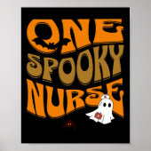 Halloween Nurproduct Funny Beängstigend Creepy Gho Poster (Vorne)