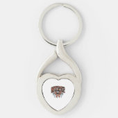 Halloween Nurse Beängstigend Coquette Bow Classic Schlüsselanhänger (Vorderseite)