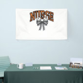 Halloween Nurse Coquette Bow Classic T - Shirt Banner (Messeveranstaltung)
