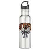 Halloween Nurse Coquette Bow Classic T - Shirt Edelstahlflasche (Vorderseite)