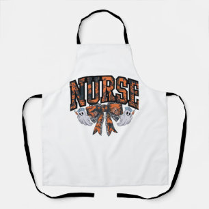 Halloween Nurse Coquette Bow Fall Classic T - Shir Schürze