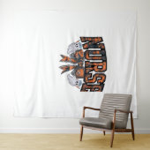 Halloween Nurse Coquette Bow Fall Classic T - Shir Wandteppich (Beispiel (Horizontal))