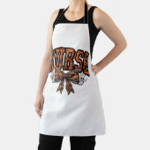 Halloween Nurse Coquette Bow Spooky Classic T-Shir Schürze (InSitu)