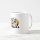 Halloween Nurse Design Oversifizierter T - Shirt Kaffeetasse (VorderseiteRechts)