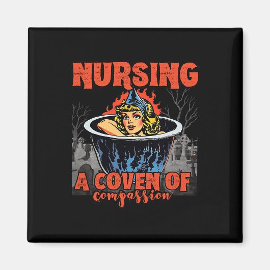 Halloween Nurse - Die Pflege eines Coven des Mitge Magnet (Vorne)