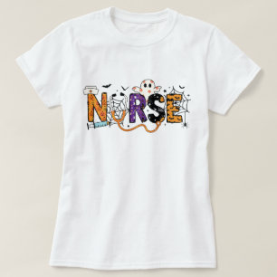 Halloween Nurse Doodle T - Shirt Design