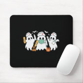Halloween Nurse Ghost Nurses Medical Halloween Hea Mousepad (Mit Mouse)