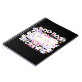 Halloween Nurse Ghost Squad Boo Boo Crew Funny Spi Notizblock (Linke Seite)