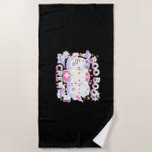 Halloween Nurse Ghost Squad Boo Boo Crew Funny Spi Strandtuch (Vorderseite)