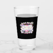Halloween Nurse Ghost Squad Boo Boo Crew Funny Spo Glas (Vorderseite)