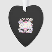 Halloween Nurse Ghost Squad Boo Boo Crew Funny Spo Ornament (Vorderseite)