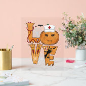 Halloween Nurse Gift Acrylschild (Hochzeit)